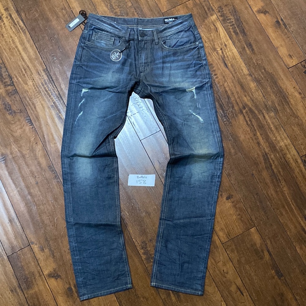 NWT Buffalo David Bitton Sample Ash-X Skinny Stretch Denim Jeans #B158